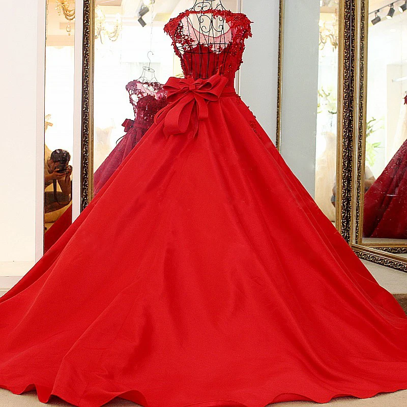 LS88515 винно красные вечерние платья с открытой спиной и аппликацией кружевное