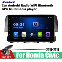 android car 2din multimedia gps navigation for honda civic 20162019 vedio stereo radio audio wifi video