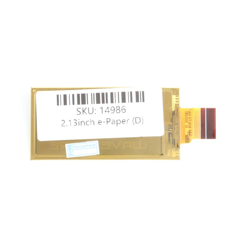 Waveshare 212x104 2,13 дюймов гибкий E-Ink raw дисплей черный/белый двойной цвет e-paper панель SPI интерфейс для Raspberry Pi