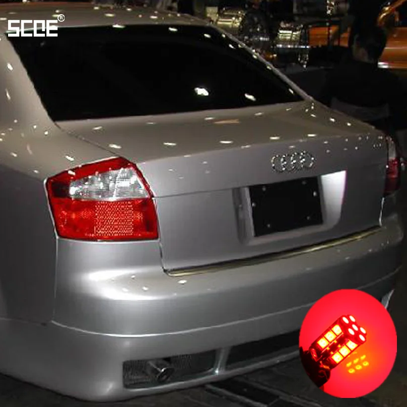 Для Audi A4 (B7) для (B8) SCOE 2015 Новый 2X 30SMD светодиодный тормоз/остановка/парковочная