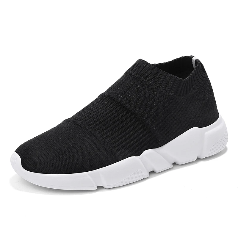 2019 Men Loafers Fashion Casual Shoes Summer light comfortable Sneakers Breathable Sock Slips on tenis masculino | Обувь