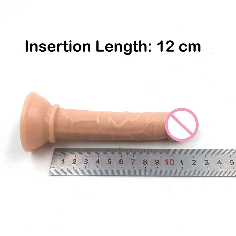 Flesh Dildo silicone Dildos Anal butt plug anal toys for women Adult sex products Female masturbation jelly dildo 145mm length | Красота и