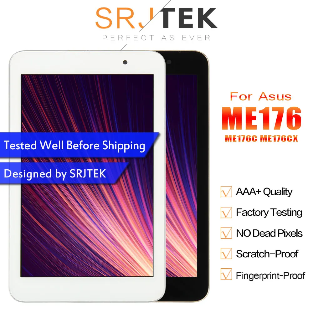 Для Asus Memo Pad7 ME176 ME176C ME176CX K013 ЖК-дисплей Матрица сенсорный дигитайзер дисплей в