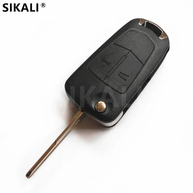SIKALI 2 кнопки дистанционного ключа автомобиля 433 92 MHz для OPEL/VAUXHALL Antara сигнализации