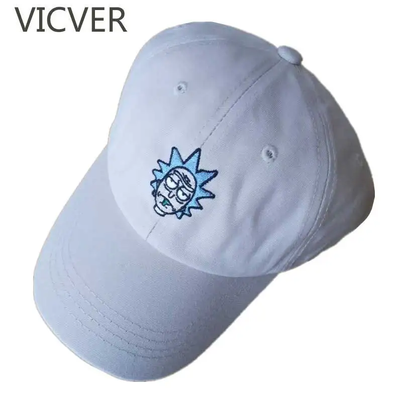 Бейсбольная кепка Crazy Rick из хлопка шапка для отца Рика и Морти американский аниме