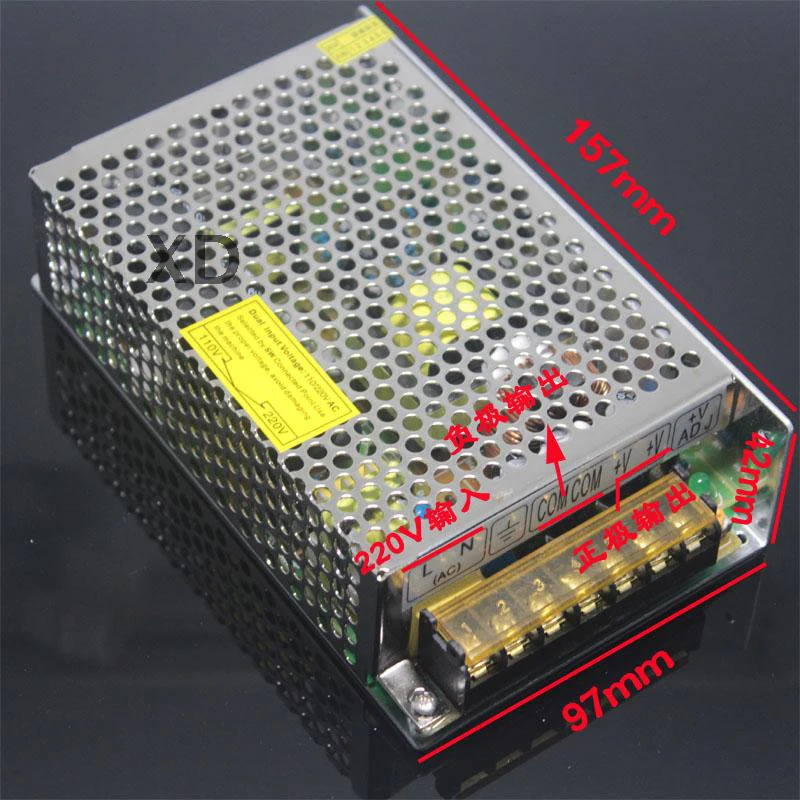 

AC 5A, 120W Switching Power Supply, AC220V to DC 24V Transformer, Small Motor Motor Adapter
