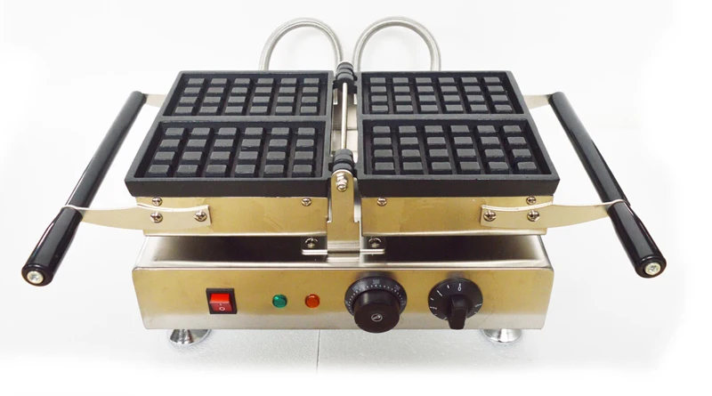 4 шт. квадратная машина для изготовления вафельных вафель Железная