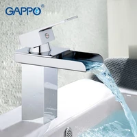 gappo waterfall basin faucet bathroom basin mixer tap faucet bath tap mixer torneira para banheiro wash bath faucet basin taps