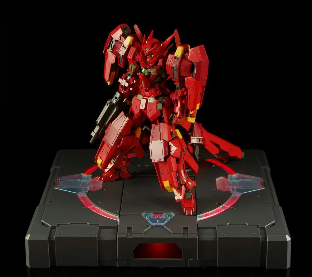 Fortress модель светильник дисплей база для Bandai PG 1/60 MG 1/100 EXIA красная рамка единорог Gundam DB037