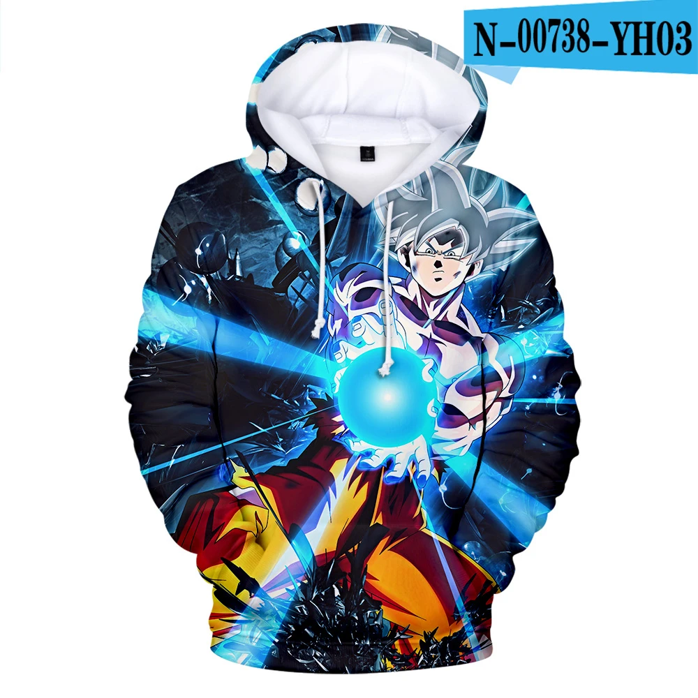 3D Hot Sale Dragon Ball Z 3D Hoodies Men/Women Harajuku Style Sweatshirt poleron Dragon Ball Anime Hoodie Pullover Streetwear - Цвет: 3D