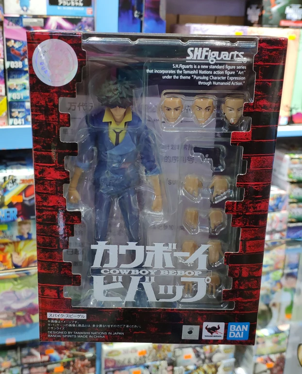 Оригинальный японский аниме ковбой Bebop BANDAI spiritions tamachii initions S.H. Figuarts / SHF