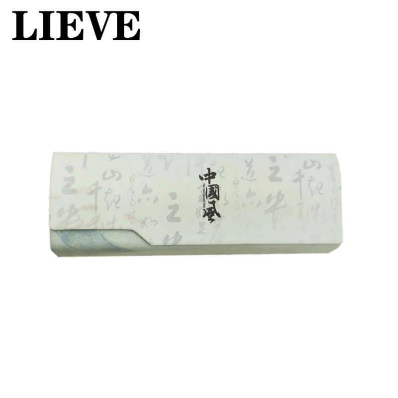 LIEVE ретро китайский стиль футляр для очков мужчин и женщин чистая ткань