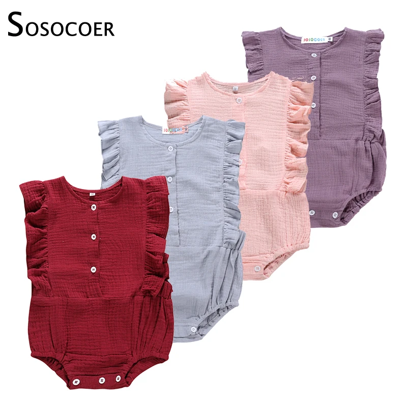 

SOSOCOER/Одежда для младенцев; Детский комбинезон; боди для новорожденных девочек; Одежда для новорожденных девочек; комбинезон с рукавами-крыл...
