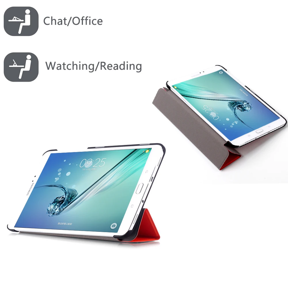 Ультратонкий чехол для планшета Samsung Galaxy Tab S2 8 0 дюйма телефон T715 T713 T719 умный из