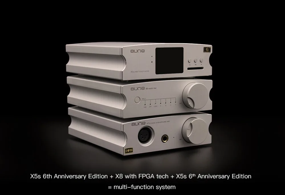 AUNE X8 HIFI DAC аудио декодер ES9038Q2M USB DAC Amp DSD512 коаксиальный Оптический PCM32bit 768 кГц для iPhone sony Shanling Android