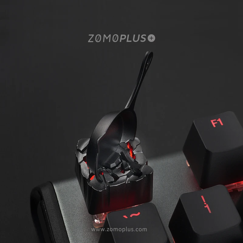 ZOMO дизайн PUBG тема 3D металлический ключ крышка, шлем, пан, Воздушная капля коробка, механическая клавиатура колпачки, брелок для друга подарок, 1 шт