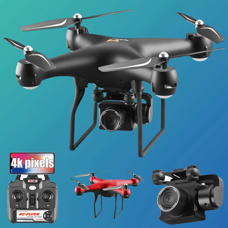 S32T 4K RC Дрон WiFi камера 1080P HD складной Профессиональный Квадрокоптер вертолет