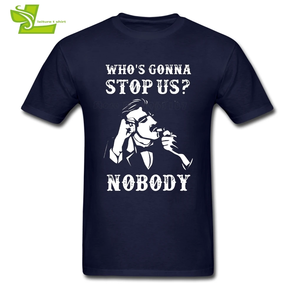 Nobody Stop Us T Shirt Men Summer 100% Cotton Club Tee Male New Coming Plus Size Tops Fashion Normal Loose Guys Shirts | Мужская одежда