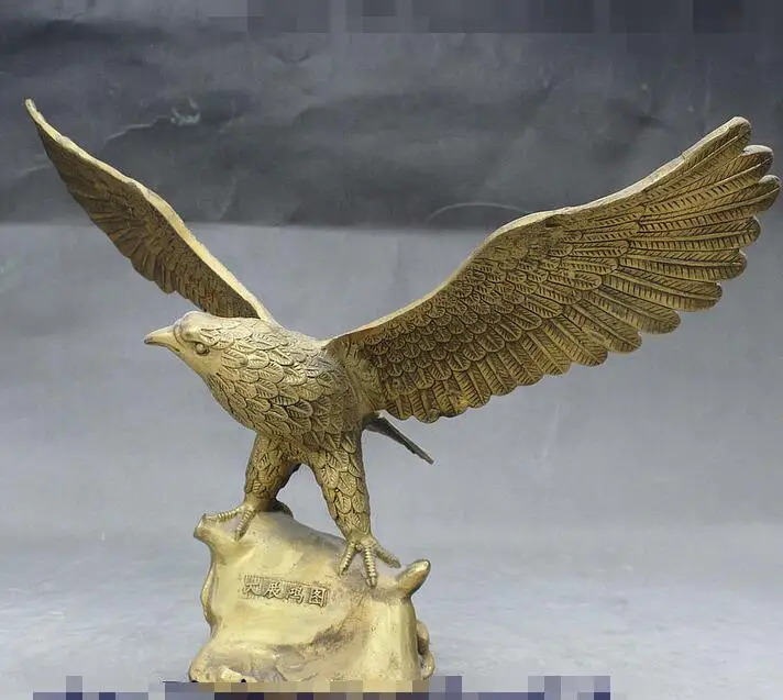 Китайская медная статуя фэн шуй орла|sculpture bows|statue of liberty 3d puzzlesculpture plastic |