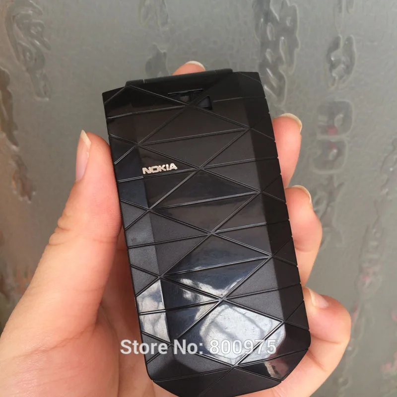 Отремонтированный Мобильный телефон NOKIA 7070 разблокирован 2G GSM Triband и один год гарантии