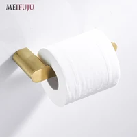 toilet paper holder stainless steel brushed gold bathroom paper holder wall mount tissue roll hanger 304 bathroom accessories