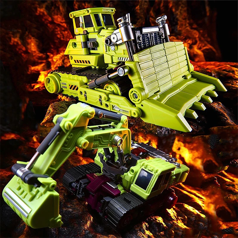 Jinbao GT Devastator трансформация G1 Oversize 6 в 1 Bonecrusher Scrapper Hail Mixmaster Hook KO фигурка робот