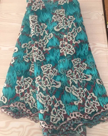 Новый дизайн африканская французская кружевная ткань высокое качество Нигерия