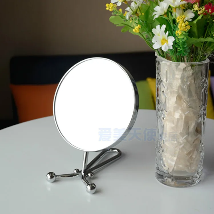 Зеркало для макияжа 6 дюймов 15 см с ручкой|desktop makeup mirror|makeup mirrormirror handle |