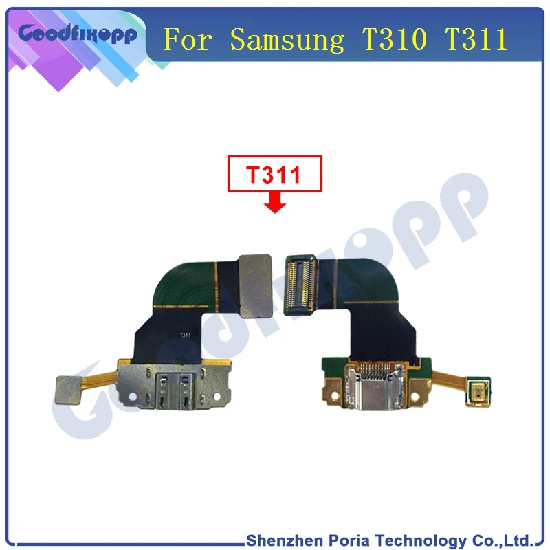 Гибкий кабель для Samsung Galaxy Tab 3 8 0 док станция T310 T311 с портом Micro USB зарядки плата