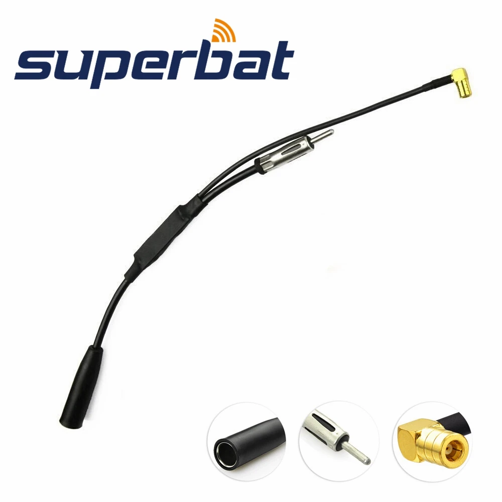 Superbat FM/AM to DAB/DAB +/FM Автомобильный радиоразветвитель с воздушным адаптером RAST II 20 см