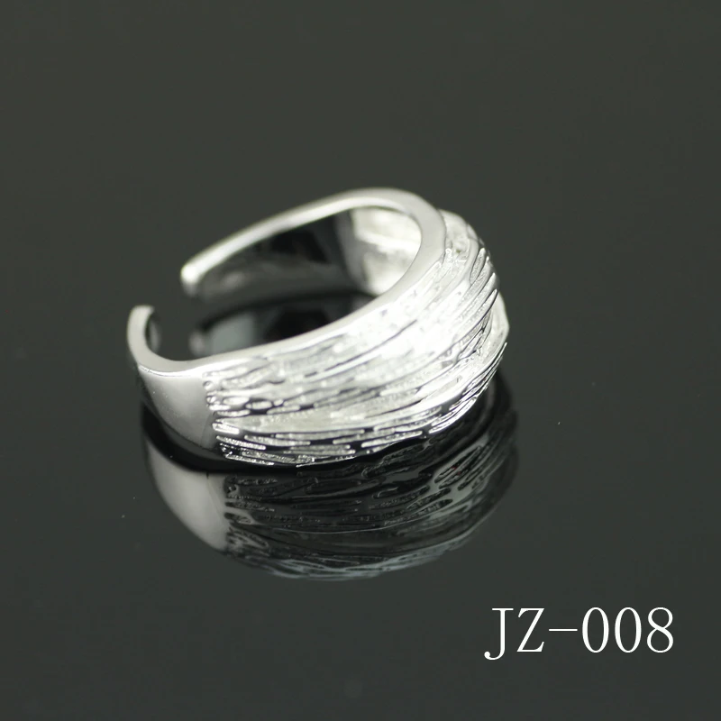 

WalerV New for Women Sterling Rings Fashion Jewelry Resizable Opening Personalized Wave Z Letters Meaning Ring Gift