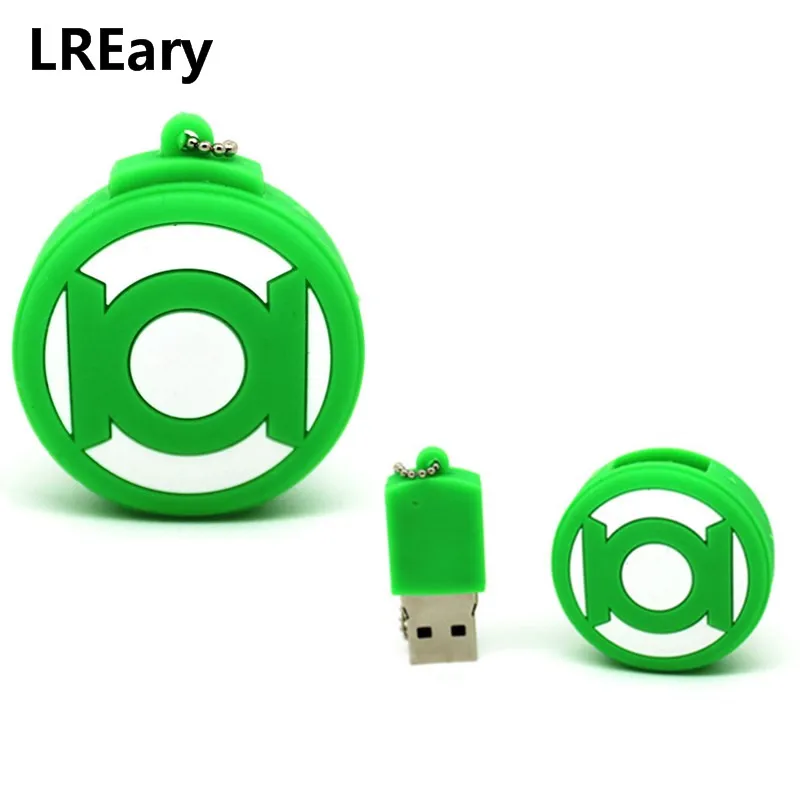 Хит продаж супергерой значок/логотип 32 ГБ Бэтмен флешка Супермен Mark USB флеш