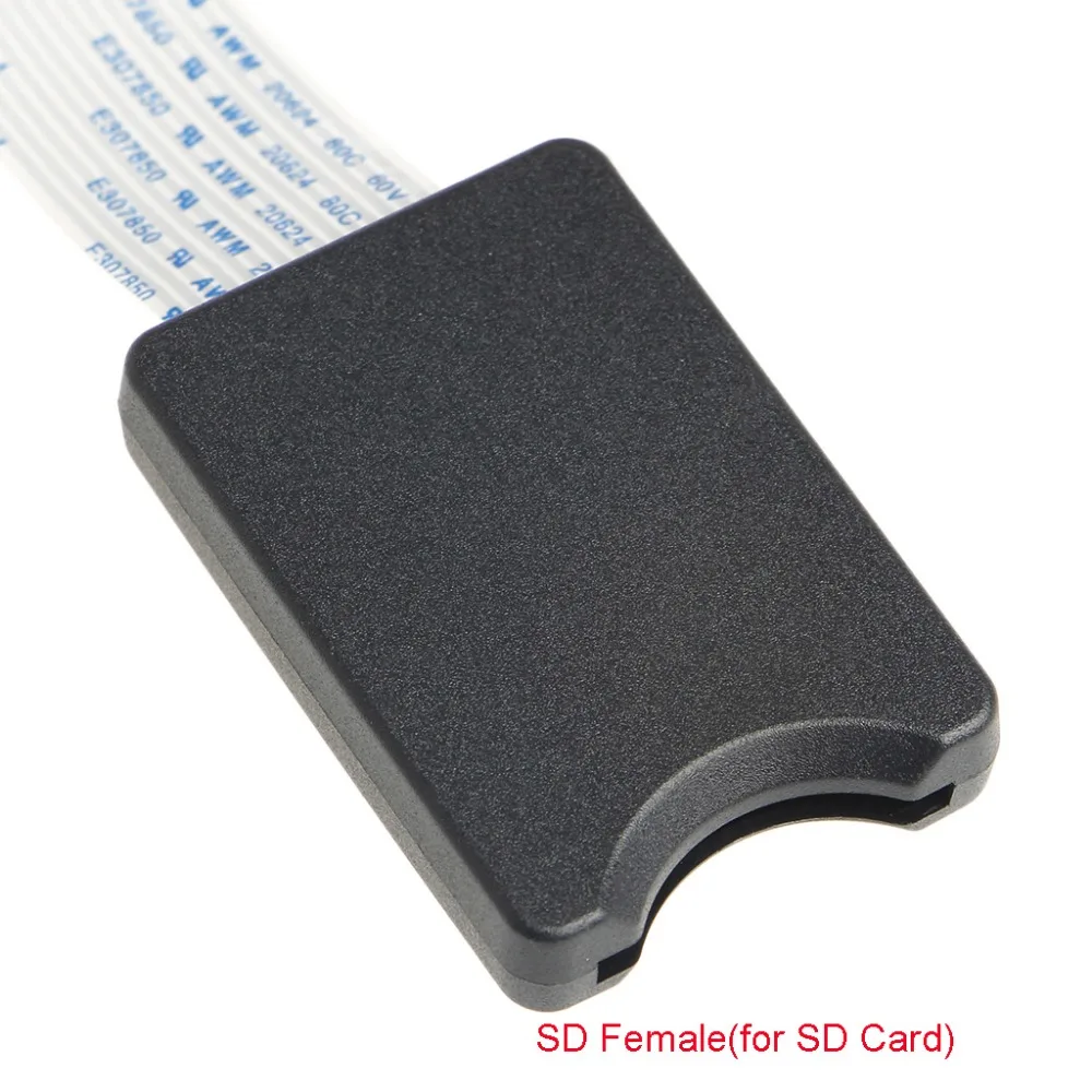 TF Micro SD Male To Female SDHC SDXC гибкая карта Удлинительный кабель удлинитель для автомобиля