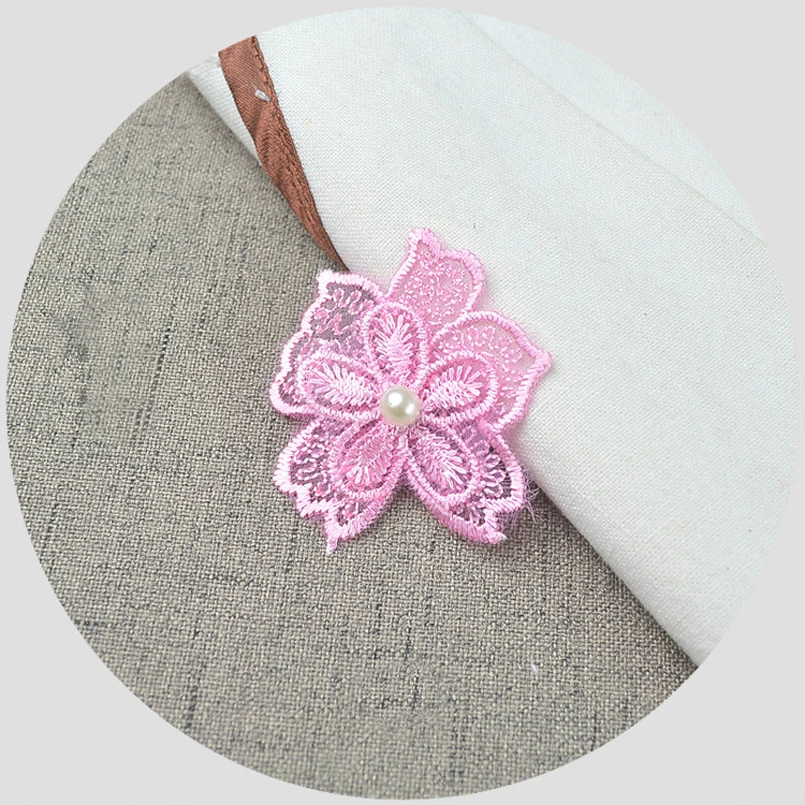 PF цветок жемчужные заплатки DIY вышивка патч для одежды юбка платье ручной работы