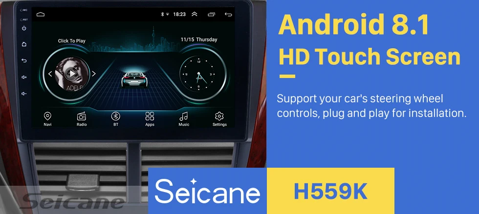 Seicane 9 дюймов 2din Android 8,1 Автомагнитола для 2008 2009 2010 2011 2012 Subaru Forester gps аудио головное устройство мультимедийный плеер