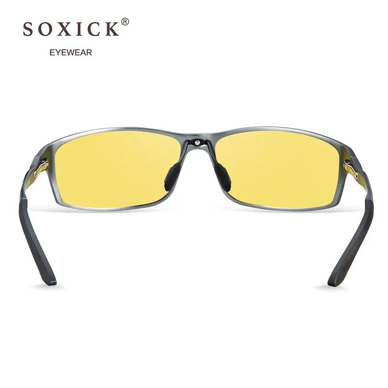 Soxick, очки ночного видения, поляризационные, женские, солнцезащитные очки, модные, унисекс, защита от солнца, УФ-защита, классические, антибликовые, для вождения автомобиля