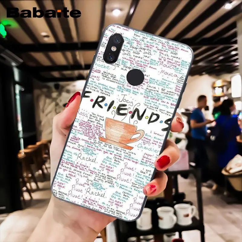 A15 Babaite с надписью ТВ шоу friends(друзья, как ты делаешь чехол для телефона для Xiaomi MiA1 A2 lite F1 Redmi8 4X 5Plus S2 Note7 8Pro 5A 6A - Цвет: A15