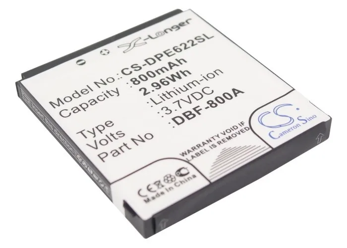 Новый DBF 800A Батарея для DORO PhoneEasy 606 606GSM 622 622GSM|battery a|battery forbatteries batteries |