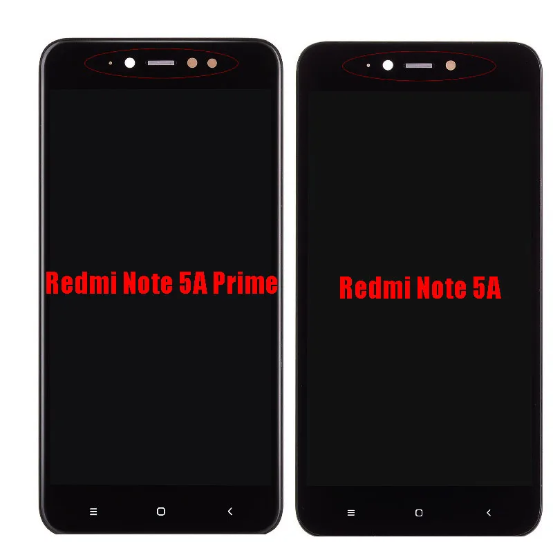 ЖК-экран AAAA + для XIAOMI Redmi Note 5A ЖК-сенсорный экран с рамкой Xiaomi Prime LCD Y1 / Lite | Мобильные