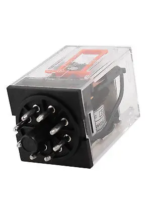 Двигатель управления 8 Pin DPDT din рейка электромагнитное реле DC 24V Катушка|Реле| |