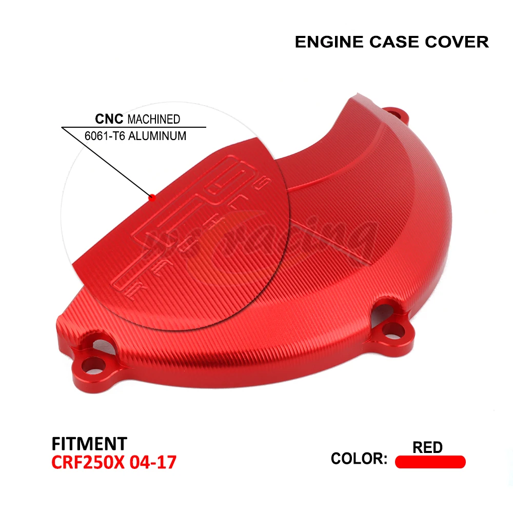 Защитная крышка сцепления двигателя мотоцикла для Honda CRF250X CRF 250X 2004 2008 2009 2010 2011 2012