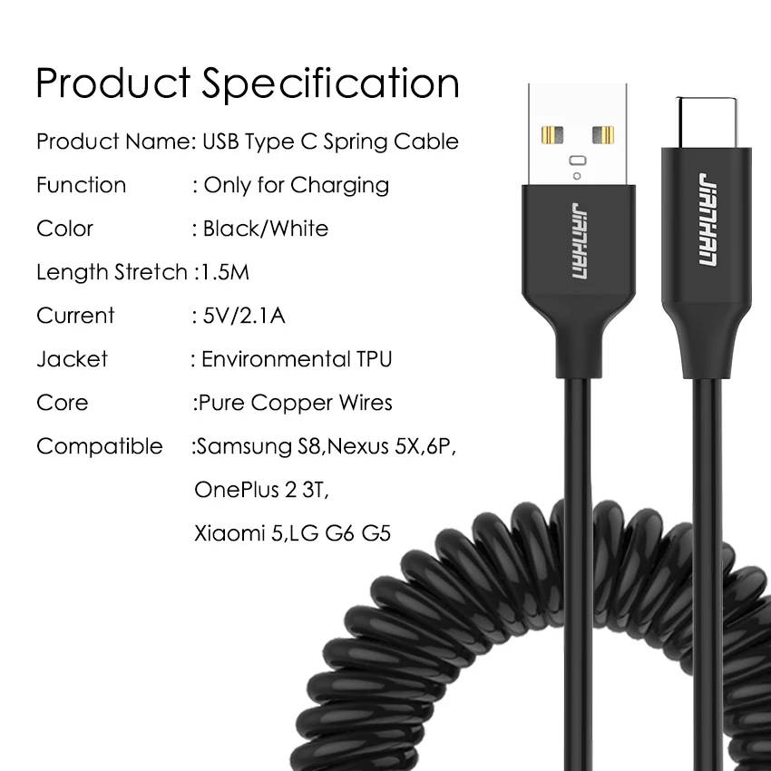 Весна Usb-C 3,0 type C кабель передачи данных для быстрой зарядки для samsung S8 Nokia N1 Chromebook Pixel 2 huawei P9 Xiaomi C4 Gionee M5