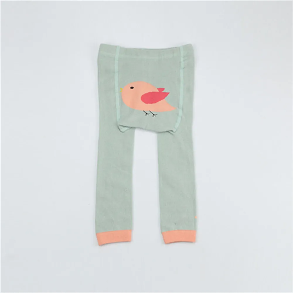 Style 4 Xiaying Smile, Южная Корея, новинка, весна-осень, Детские хлопковые колготки, 9 минут, штаны с рисунком, большие PP, детские штаны - Цвет: Style 4