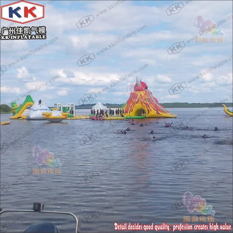 Морская доставка аквапарк надувная плавающая игровая площадка для
