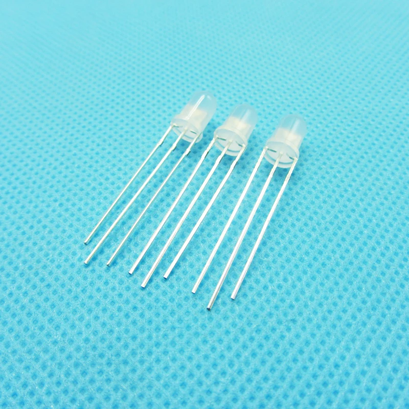 5 мм LED двухцветный диффузный общий анод круглый светоизлучающий диод двойной