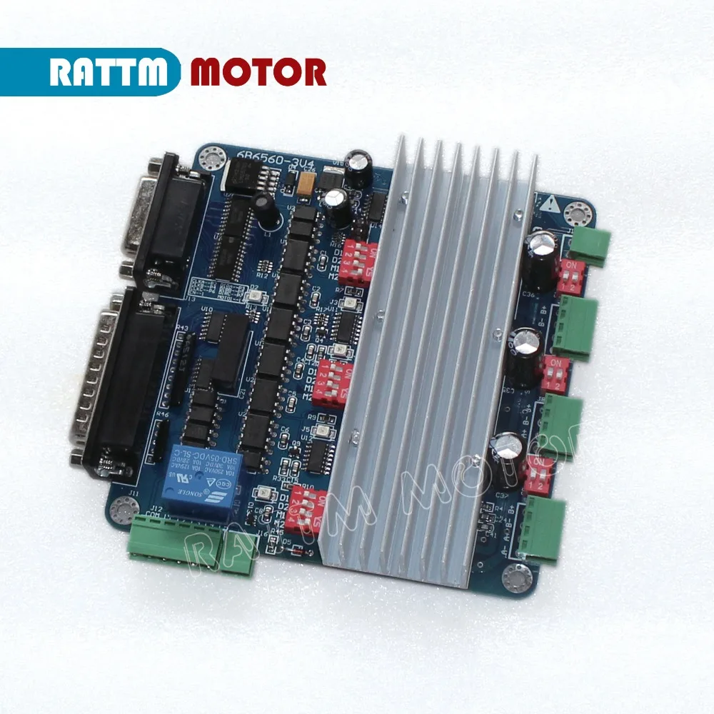 3 оси/4 оси TB6560 плата контроллера ЧПУ Драйвер шагового двигателя Тип H|4 axis cnc