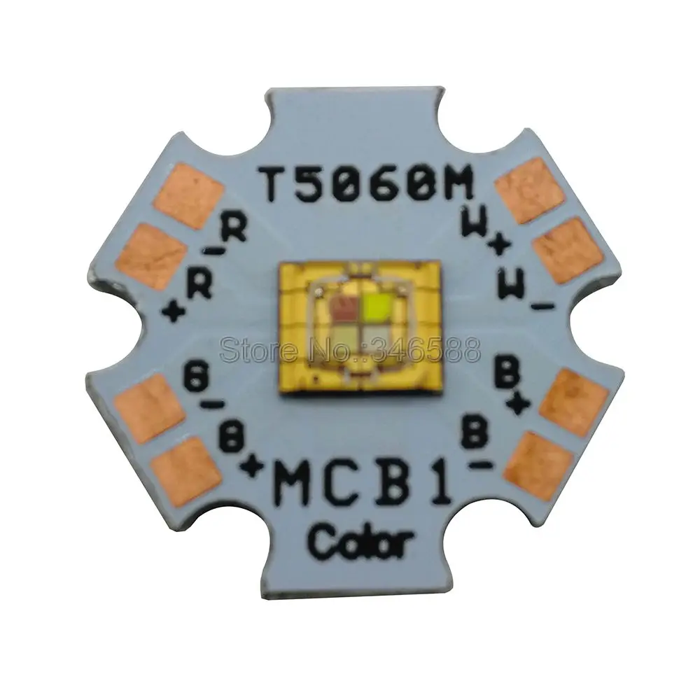 Полусветодиодный сценический светильник s 5060 RGBW RGB белый цвет Cree высокая мощность