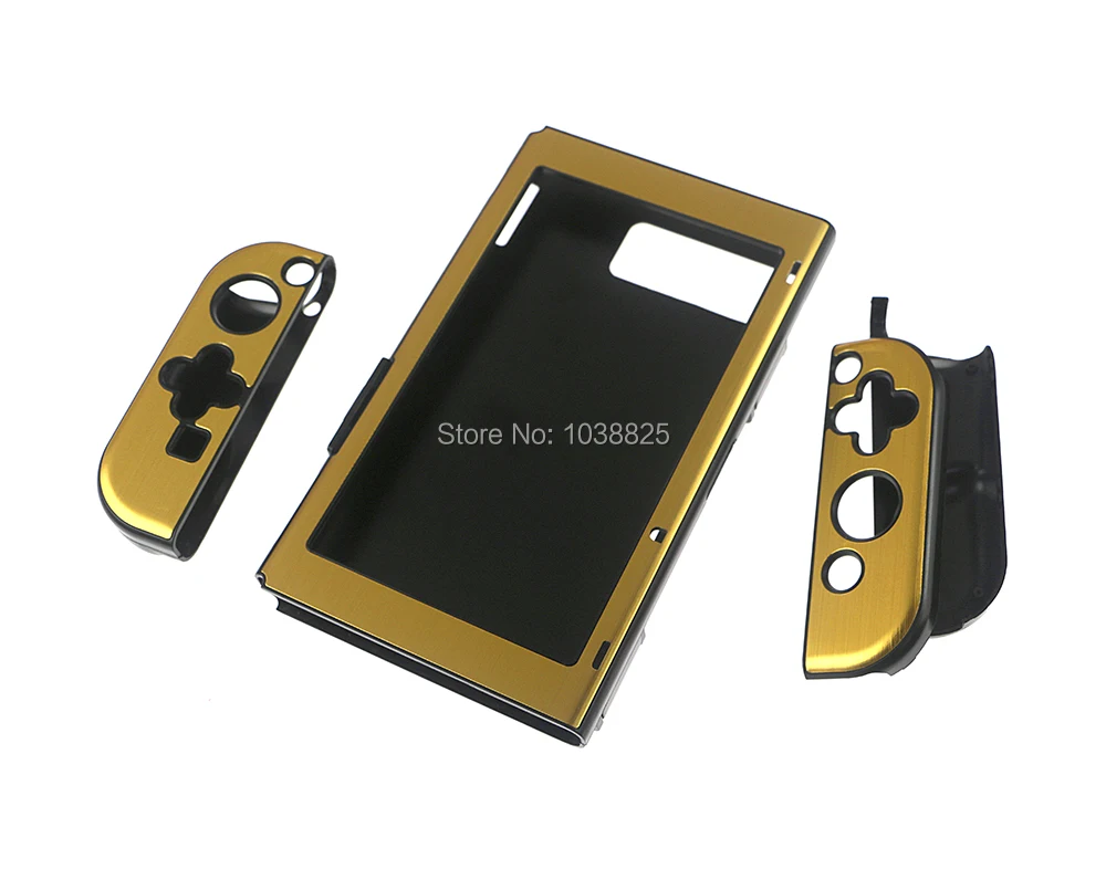 10 компл./лот алюминиевый чехол для всего тела защитный кожаный Nintendo Switch NS консоли