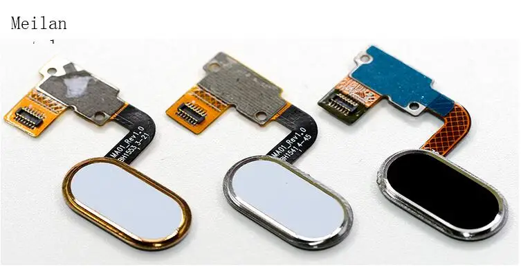 Для Meizu M2 M3 Note 3 Meilan note 2 metal MX4 Pro MX5 PRO 5 Кнопка Home отпечатков пальцев Touch ID сенсор гибкий кабель лента