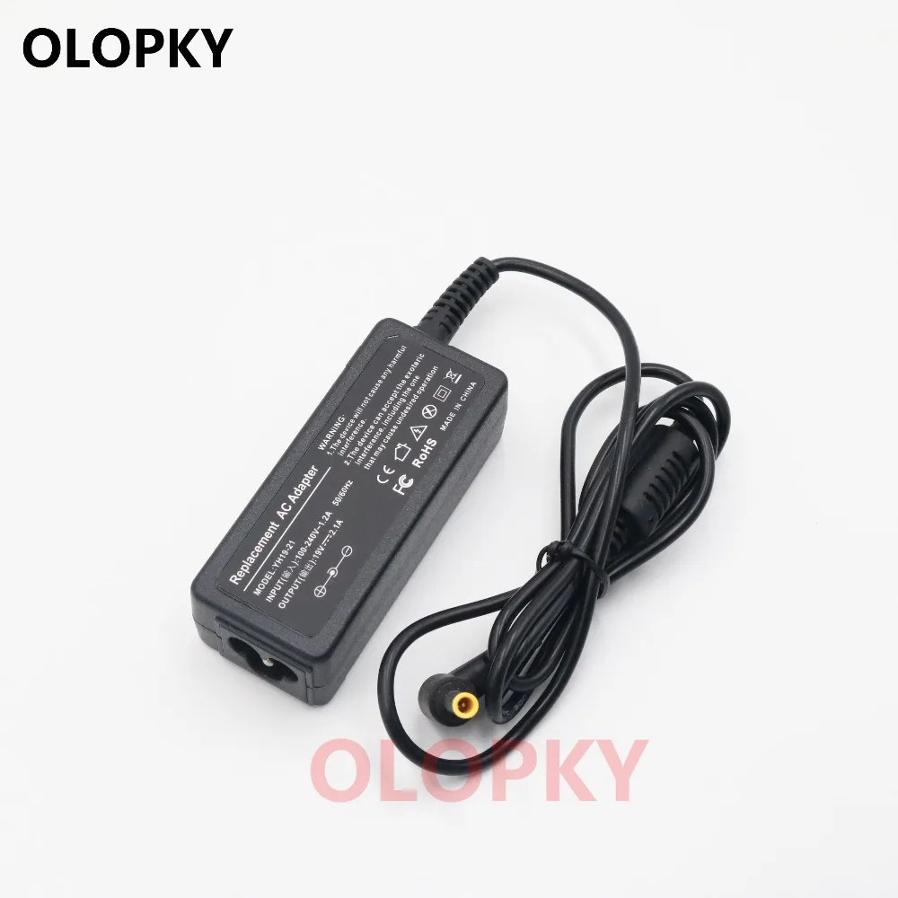 AC DC питание зарядное устройство адаптер Шнур конвертер 19V 2.1A для LG монитор lcd tv